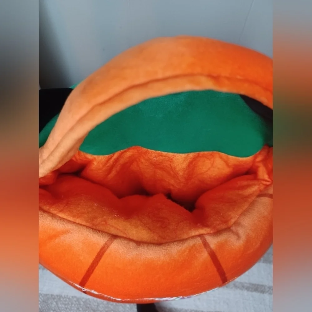 1 Orange Pumpkin Cat Plush and 1 Squishmallows Johanna the Witch Brew Cauld